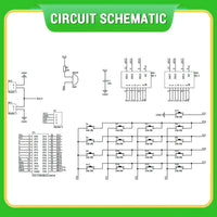 DIY Calculator Electronic Production Kit LED Digital Tube Display With Shell Single-Chip Microcomputer Soldering Practice Kit thumbnail
