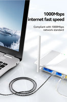 SAMZHE Slim Cat6A RJ45 Internet Cable High Speed 10Gbps 31AWG Support Cat8 Cat7 Network LAN Computer Patch Cable for PC & Gaming thumbnail