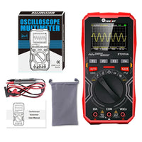 TOOLTOP ET2010A 2 IN 1 Digital Oscilloscope Multimeter 2.5Msps 1MHz Portable Multimeter Multifunctional Electrical Test Tool thumbnail