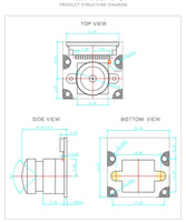 Raspberry Pi 4 Camera 5MP Night Vision 1080P Optional Wide Angle Fisheye IR-CUT Camera FF AF for Raspberry Pi 4B 3B+ 3B Zero thumbnail