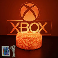 NEON GAMER 3D Lamp LED Night Light Gaming Setup RGB Children's Lamps Gamer Room Decoration Bedroom Table Lamp Personalized Gifts thumbnail