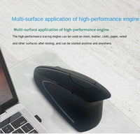 Original ihoyi Wireless Mouse Vertical Wired USB Mouse Ergonomic Luminous 2.4G Mute Photoelectric Bluetooth Game Mouse thumbnail