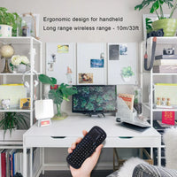 iPazzPort Mini Bluetooth＆ 2.4GHz Wireless Keyboard with Touchpad MouseCombo for Android TV Box/PC/Tablet/PS4/Raspberry Pi 3/HTPC thumbnail