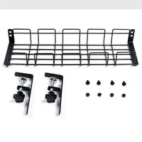 Undertable Storage Rack Metal Cable Tray Computer Desk Wire Organizer without Perforated Kitchen Storage Accessories thumbnail