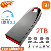 XIAOMI MIJIA 2TB USB3.2 Flash Drives High Speed Metal Pendrive 1TB Portable Usb Drive Waterproof Memoria Large Capacity U Disk thumbnail