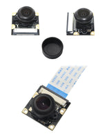 Raspberry Pi 4 Camera 5MP Night Vision 1080P Optional Wide Angle Fisheye IR-CUT Camera FF AF for Raspberry Pi 4B 3B+ 3B Zero thumbnail