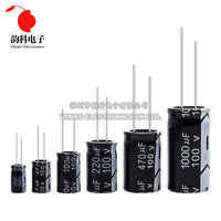 Aluminum Electrolytic Capacitor 10V 16V 25V 35V 50V 400V 450V 470UF 100UF 220UF 330UF 470UF 680UF 1000UF 47UF 10UF 22UF 0.47UF thumbnail
