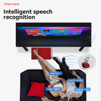 W3 Voice Air Mouse Remote Control 2.4G  English Arabic Handheld Mini Wireless Keyboard  for  Android TV BOX Windows PC thumbnail