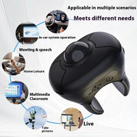 Trackball Ring Mouse Wireless Dual Mode Bluetooth E-Book Page Flipping Air Mouse Short Video for Pc Tablet IOS Smart Car PPT thumbnail