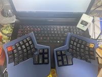 Kinesis Split Keyboard Kit Custom Qmk Setting 2.4g Wireless/wired Hot-swap Vial Key Change 8-layer Layout FDM 3D Printed Shell thumbnail