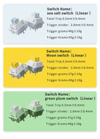 AJAZZ AK820 / AK820Pro Gaming Mechanical Keyboard 75% 82 Keys Wired Single Mode/Bluetooth Wireless Gamer Keyboard for Laptop PC thumbnail