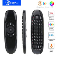 Air Mouse Remote Control Gyroscope 7 Color Backlit Dual Mode BT5.2 2.4G Wireless Keyboard Mouse For PC Android Smart TV Box thumbnail