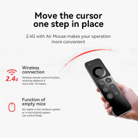 W3 Voice Air Mouse Remote Control 2.4G  English Arabic Handheld Mini Wireless Keyboard  for  Android TV BOX Windows PC thumbnail