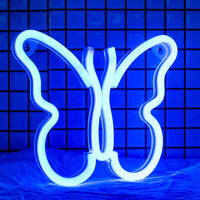 USB/Battery LED Neon Lights Sign for Wall Art Decor Heart Gaming Bar Bedroom Decoration Hanging Neon Sign Party Alien Night Lamp thumbnail