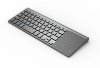 Slim 2.4G Wireless Keyboard with Touchpad Mouse Number Numeric USB Wireless Keypoard for Android Windows Desktop Laptop TV Box thumbnail