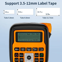 E1000PRO Tube Label Printer Sticker Label Printer & Label Tape 12mm Compatible for Brother Ptouch Label Machine TZe-231 HSe-231 thumbnail