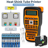 E1000PRO Tube Label Printer Sticker Label Printer & Label Tape 12mm Compatible for Brother Ptouch Label Machine TZe-231 HSe-231 thumbnail