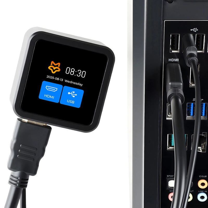 Luckfox PicoKVM Lightweight IP KVM Remote Management Tool HDMI-compatible Video Input And HID Signal Output For Device Control