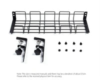 Undertable Storage Rack Metal Cable Tray Computer Desk Wire Organizer without Perforated Kitchen Storage Accessories thumbnail