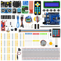 KUONGSHUN Super Starter Kit Including Breadboard 1602 IIC Jumper Wire Set R3 for Arduino UNO with Tutorial thumbnail