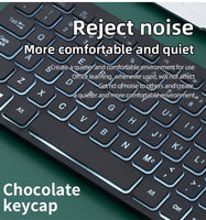 M70 Slim Keyboard Wired, APAYADO Mini Dazzling Color Keyboard, Character Translucent Keycaps, Bass Click, RGB thumbnail