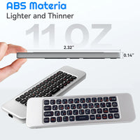 W3 Voice Air Mouse Remote Control 2.4G  English Arabic Handheld Mini Wireless Keyboard  for  Android TV BOX Windows PC thumbnail