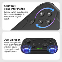 AceGamer Wireless Pocket Controller for Switch/Switch2/Android/iOS/PC/Steamdeck Bluetooth Gamepad with 6-axis Gyroscope Joystick thumbnail