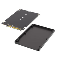 M.2  SSD to 2.5 SATA Enclosure, B & M Key SATA  SSD Converter to 2.5 Inch SATA 3.0 Card with 7mm Plastic Case thumbnail