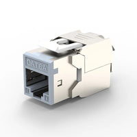 Linkwylan RJ45 Cat6 Cat6A STP Colored Keystone Jack With Multi-Colors Identification Shielded Tool-free Connection thumbnail