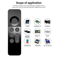 W3 Voice Air Mouse Remote Control 2.4G  English Arabic Handheld Mini Wireless Keyboard  for  Android TV BOX Windows PC thumbnail