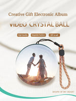 Creative 3D Crystal Ball Video Play Display Room Desktop Art Aesthetics Kawaii Children's Home Decoration Accessories Gifts thumbnail