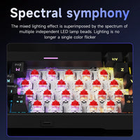 Ajazz NK61 Mechanical Wired Gaming Keyboard RGB Lighting Supports Hot-Swappable 61-Key Mechanical Wired Gaming Keyboard thumbnail