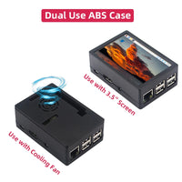 Raspberry Pi 3.5 Touch Screen 480*320 LCD TFT Display Optional ABS Metal Case Cooling Fan for Raspberry Pi 4 Model B or 3B+ 3B thumbnail