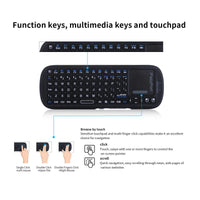 iPazzPort Mini Bluetooth＆ 2.4GHz Wireless Keyboard with Touchpad MouseCombo for Android TV Box/PC/Tablet/PS4/Raspberry Pi 3/HTPC thumbnail