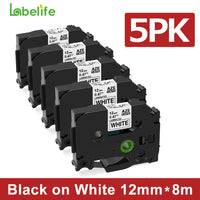 E1000PRO Tube Label Printer Sticker Label Printer & Label Tape 12mm Compatible for Brother Ptouch Label Machine TZe-231 HSe-231 thumbnail