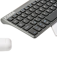 Slim 2.4G Wireless Keyboard with Touchpad Mouse Number Numeric USB Wireless Keypoard for Android Windows Desktop Laptop TV Box thumbnail