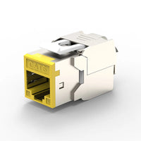 Linkwylan RJ45 Cat6 Cat6A STP Colored Keystone Jack With Multi-Colors Identification Shielded Tool-free Connection thumbnail