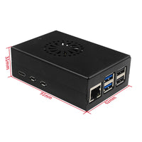 Raspberry Pi 5 Metal Case Aluminum Alloy Shell compatible for Active Cooler for RPI 5 Pi5 thumbnail