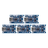 1-20PCS Type-c/Micro/Mini USB 5V 1A 18650 TP4056 Lithium Battery Charger Module Charging Board With Protection Function Li-ion thumbnail