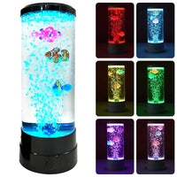 LED Jellyfish Lamp 7 Colors Changing USB Battery Operated Jellyfish Night Light Fantasy Aquarium Lamps Bedroom Home Decoration thumbnail