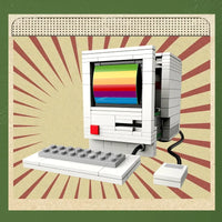 DIY Retro Electrical Appliances Furniture TV Computer Tape Walkman Game Consoles Radio Building Blocks Model Bricks Sets Toys thumbnail