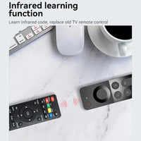 W3 Voice Air Mouse Remote Control 2.4G  English Arabic Handheld Mini Wireless Keyboard  for  Android TV BOX Windows PC thumbnail