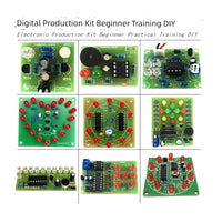 Digital DIY Production Kit Beginner Training Introduction Welding Practice Circuit Board Teaching Assembly Circuit Components thumbnail