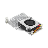 Raspberry Pi 5 Active Cooler Fan Aluminum Heatsink with PWM Speed Adjustable Fan Black Silver Blue Metal Radiator for RPi 5 thumbnail