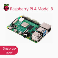 Official Original Raspberry Pi 4 Model B Dev Board Kit RAM 2G 4G 8G 4 Core CPU 1.5Ghz 3 Speeder Than Pi 3B+ thumbnail