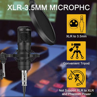 Live Podcast Equipment Set, with BM800 studio microphone, audio mixer supports a variety of sound effects, for PC,live broadcast thumbnail