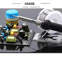 19-IN-1 Soldering Iron Kit Welding Tool Soldering Kit with LCD Digital Multimeter 60W Soldering Iron 5 Extra Tips EU/US Plug thumbnail