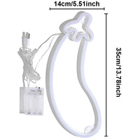 USB/Battery LED Neon Lights Sign for Wall Art Decor Heart Gaming Bar Bedroom Decoration Hanging Neon Sign Party Alien Night Lamp thumbnail