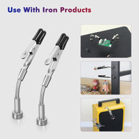 NEWACALOX Soldering Helping Hands 4 Magnetic Universal Flexible Arm Welding Assistant PCB Clamp Thir Hand Welding Repair Tools thumbnail