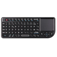 MRSVI A8 Mini Wireless Keyboard 2.4G 7-Color Backlight Touchpad Mouse Flashligt-Portable Applicable- Perfect For PC,Smart TV Box thumbnail